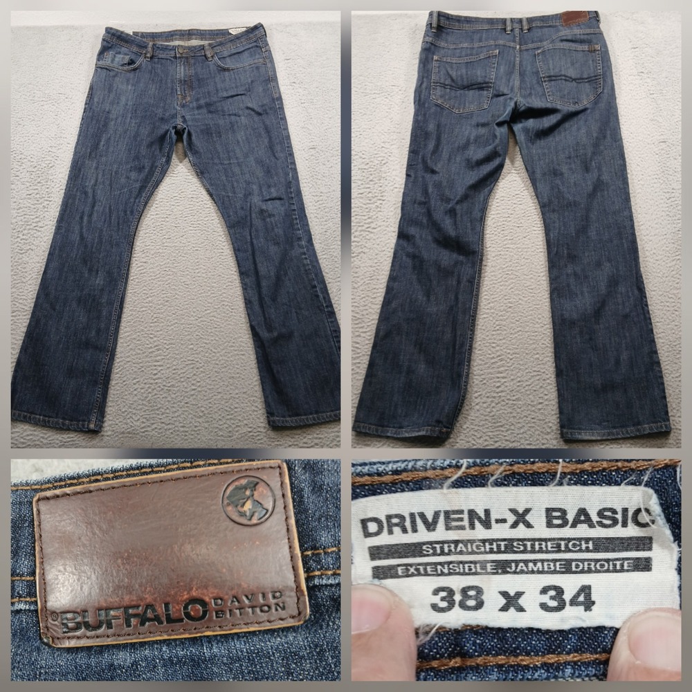 Buffalo David Bitton Driven-X Basic Straight Jean… - image 1